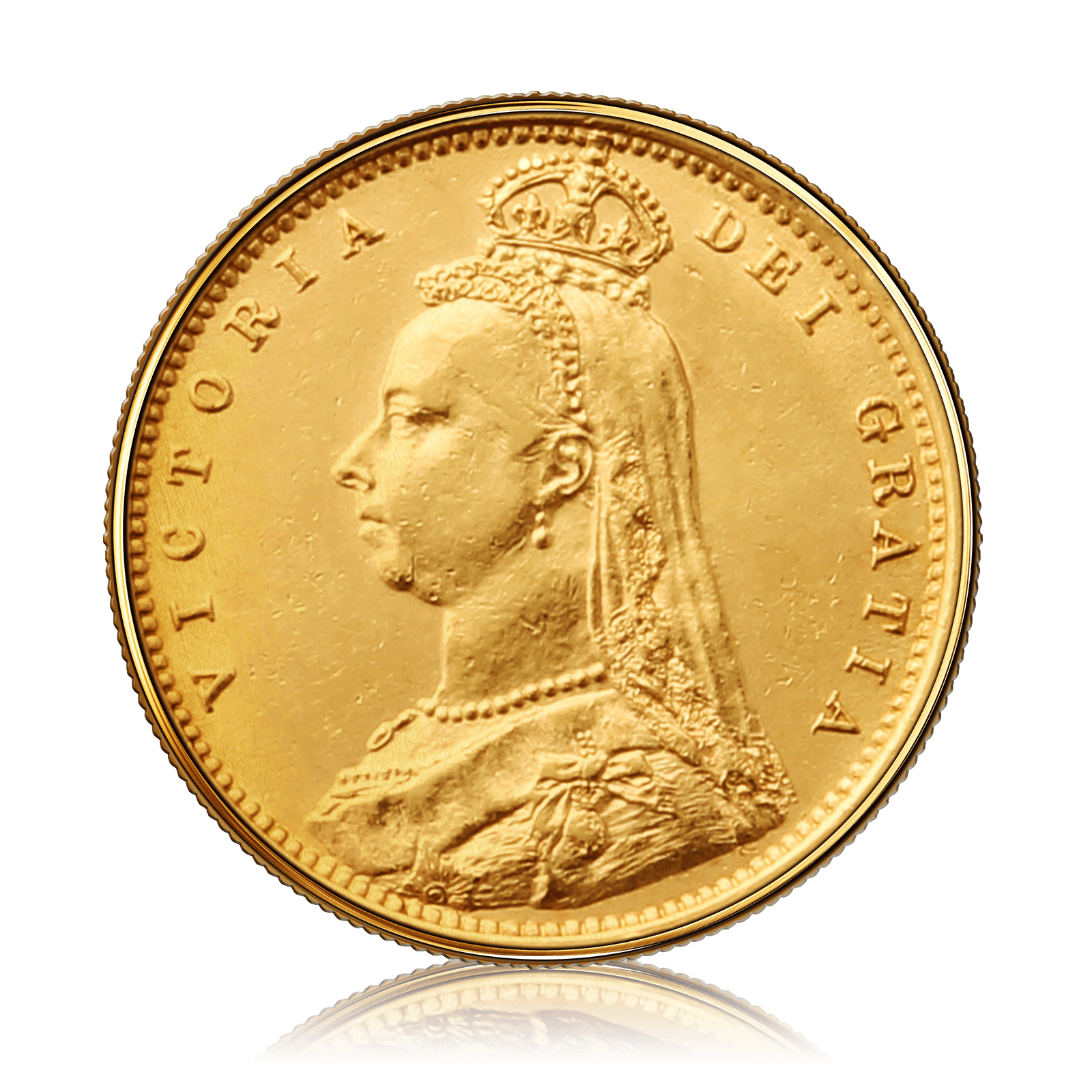 Gold Sovereign Queen Victoria Jubilee Head (1887-1893)