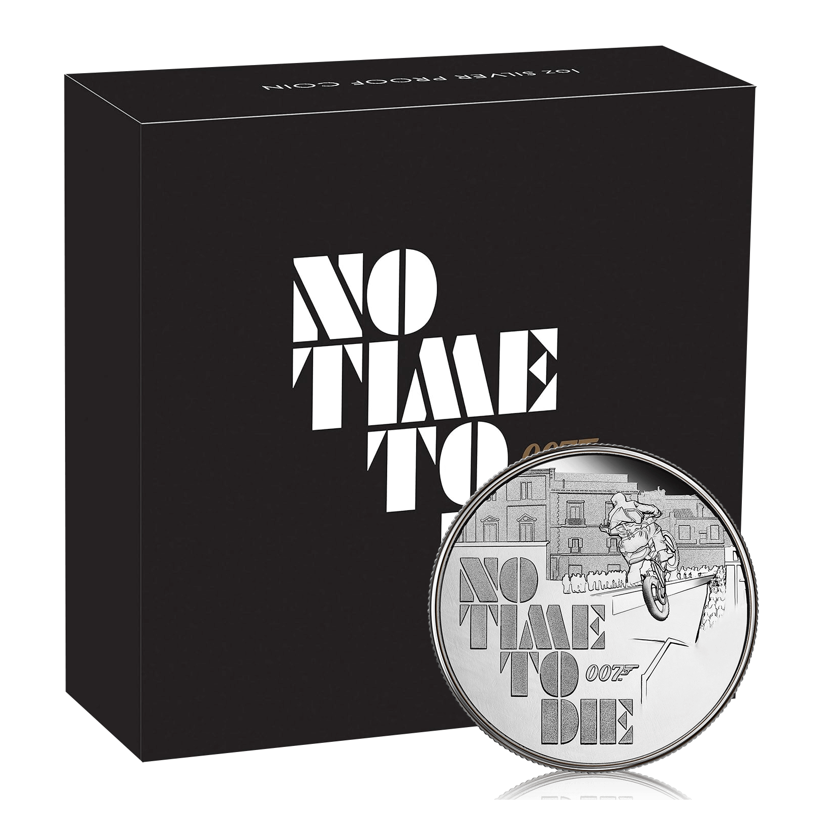 1oz Silver James Bond Proof Box Set (No Time To Die)