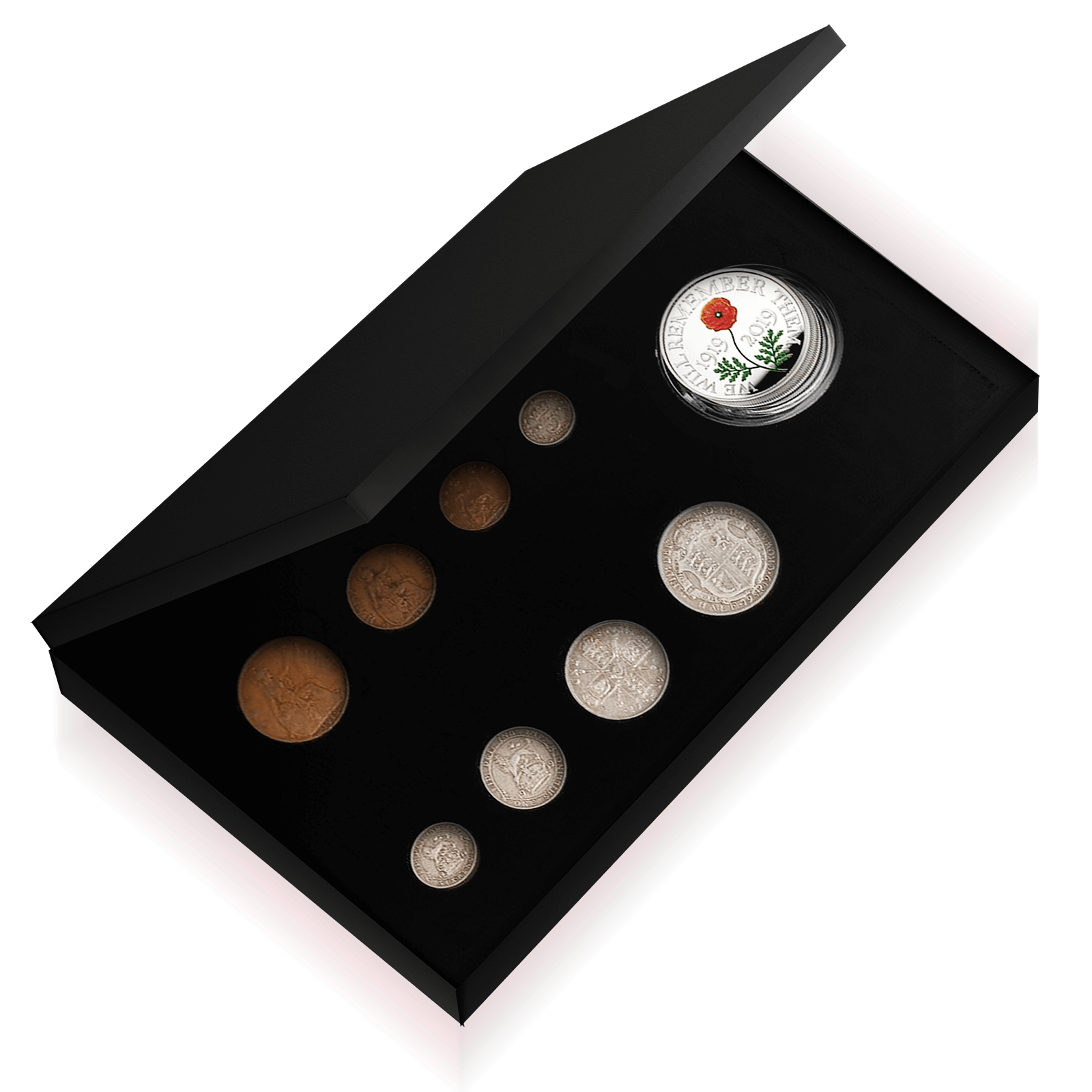Gold Proof Sovereign 'Remembrance 100'  Box Set (2019)