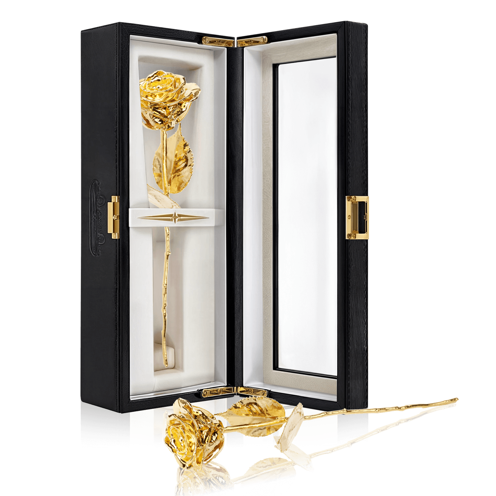 24K Gold Dipped Luxury Eternity Rose (Box Set)