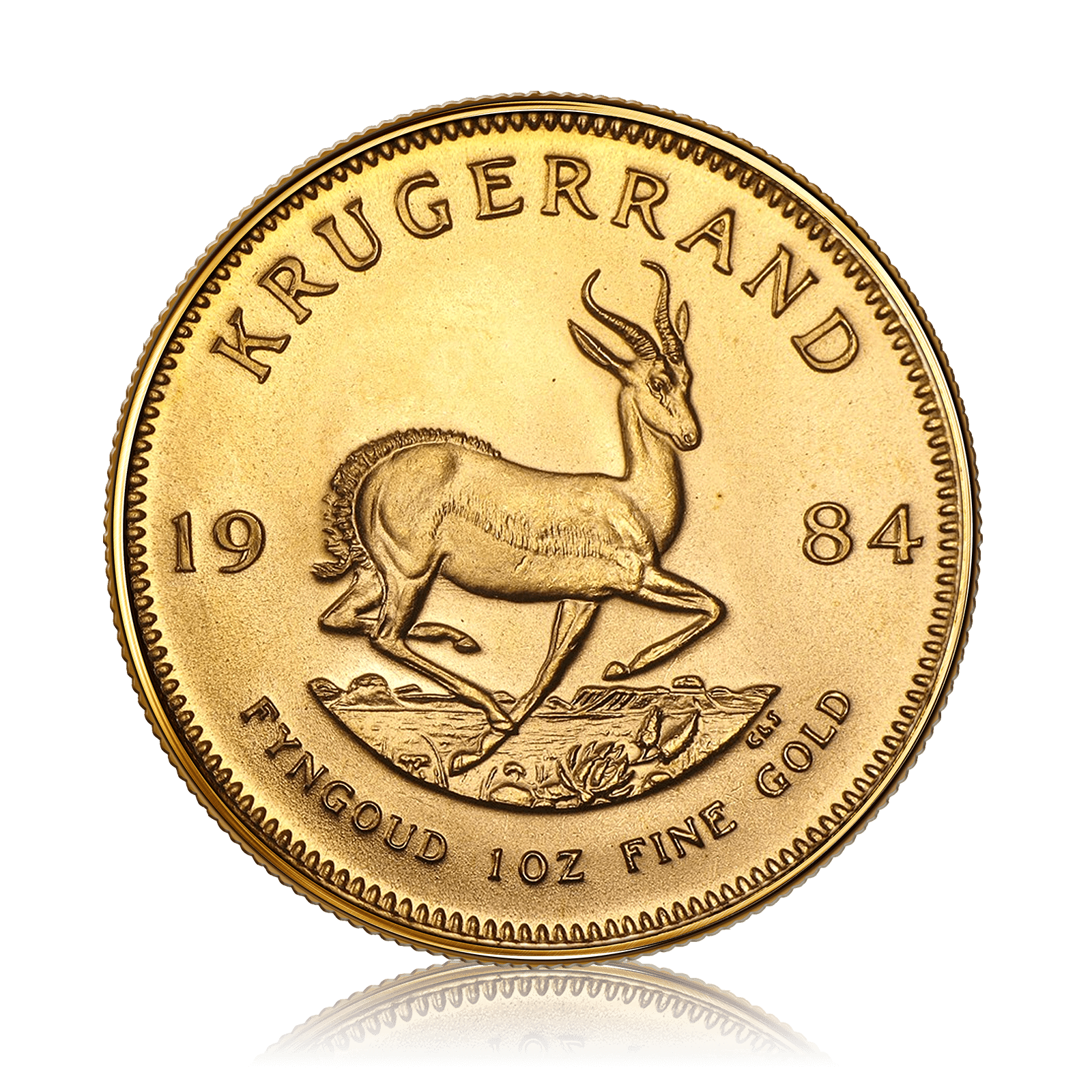 1oz Gold South African Krugerrand (1984)