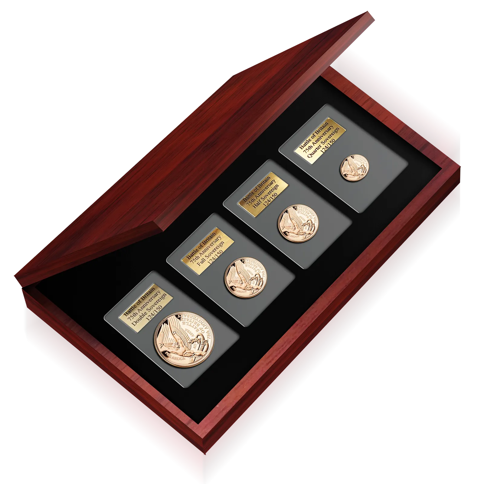 Battle of Britain 75th Anniversary Gold Sovereigns Box Set