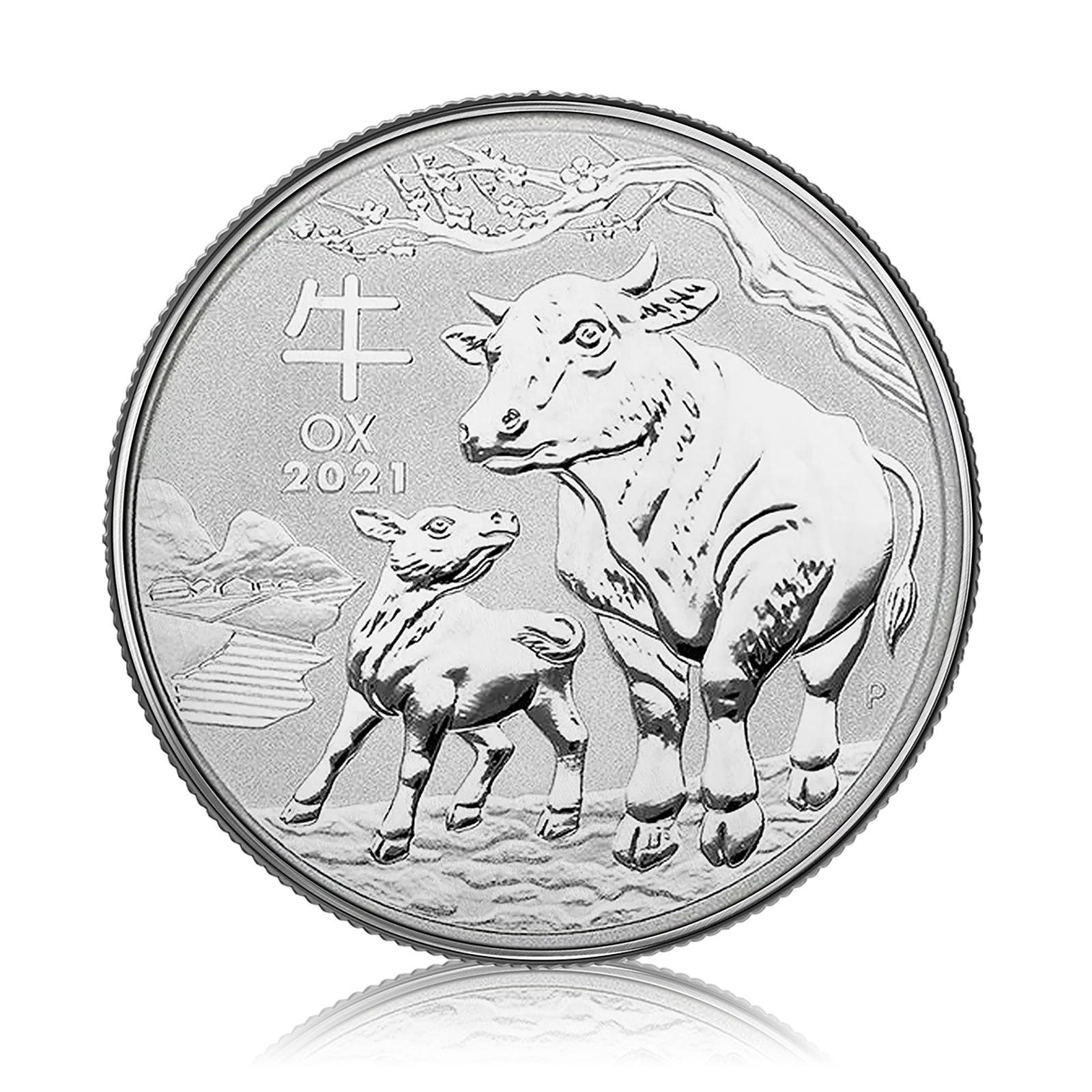 1oz Silver Perth Mint Year Of The Ox (2021)
