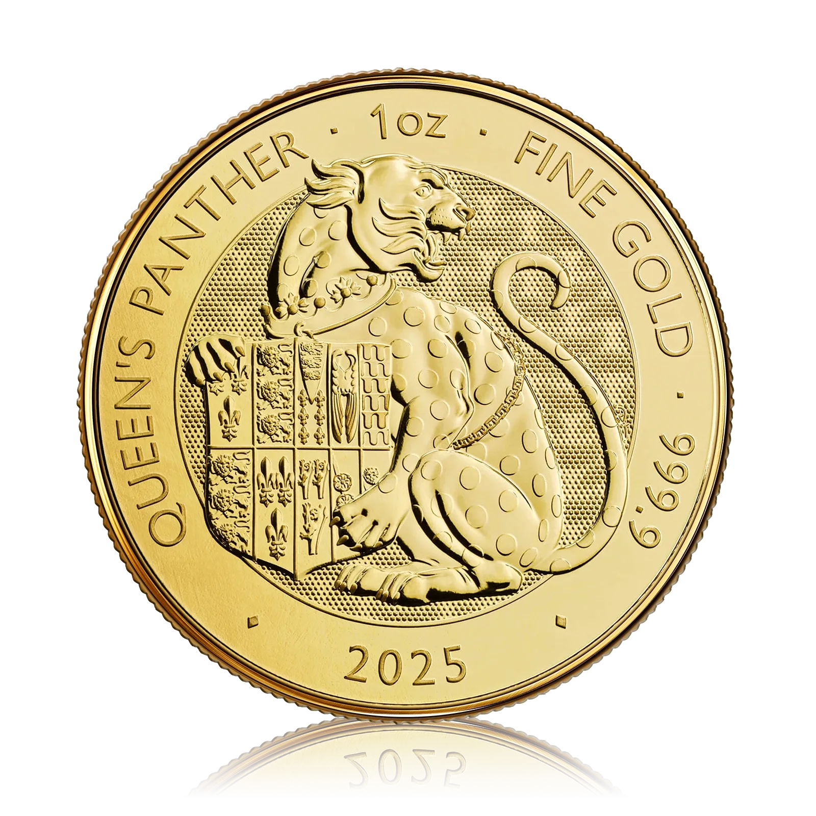 1 oz Gold Royal Mint  Tudor Beast Queen’s Panther (2025)