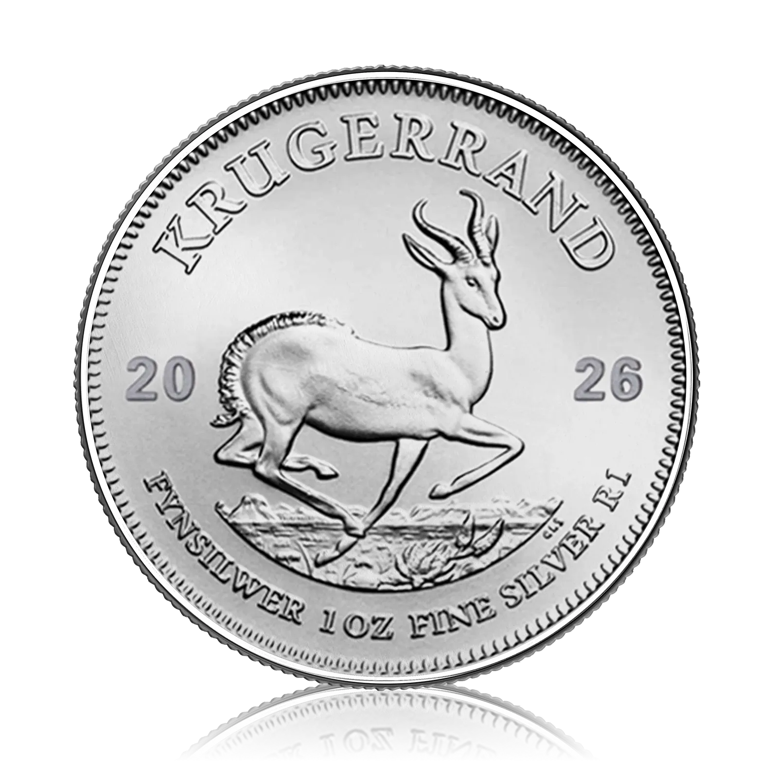 1 Oz Silver South African Krugerrand (2026)