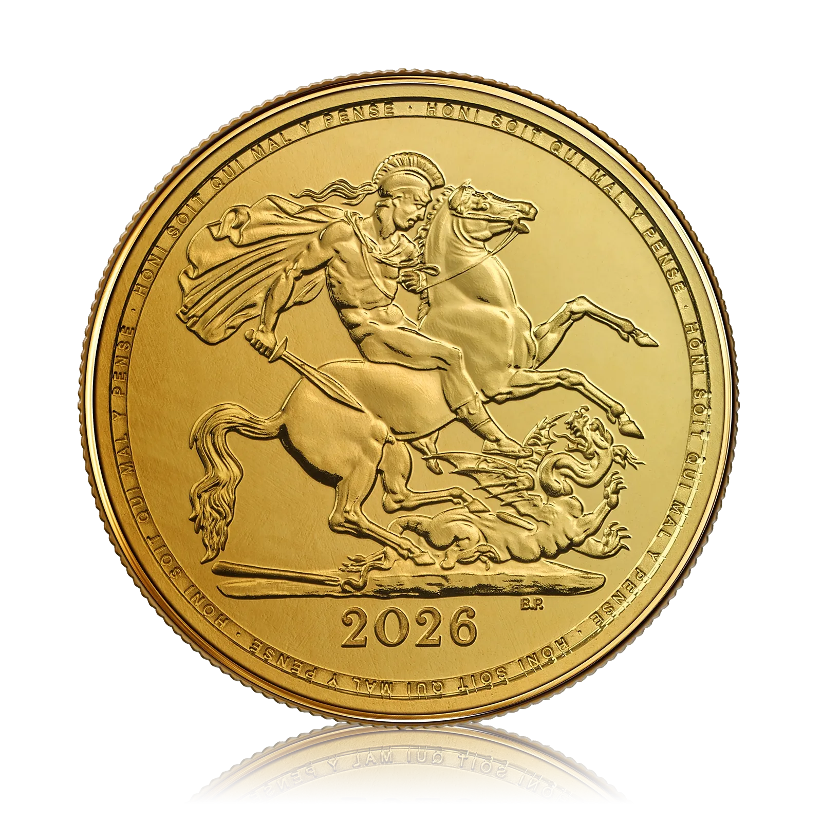 Half Gold Sovereign King Charles III (2026)