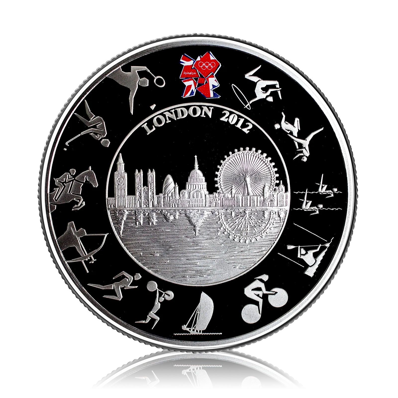 London Olympics £5 Commemorative Silver Coin (2012)