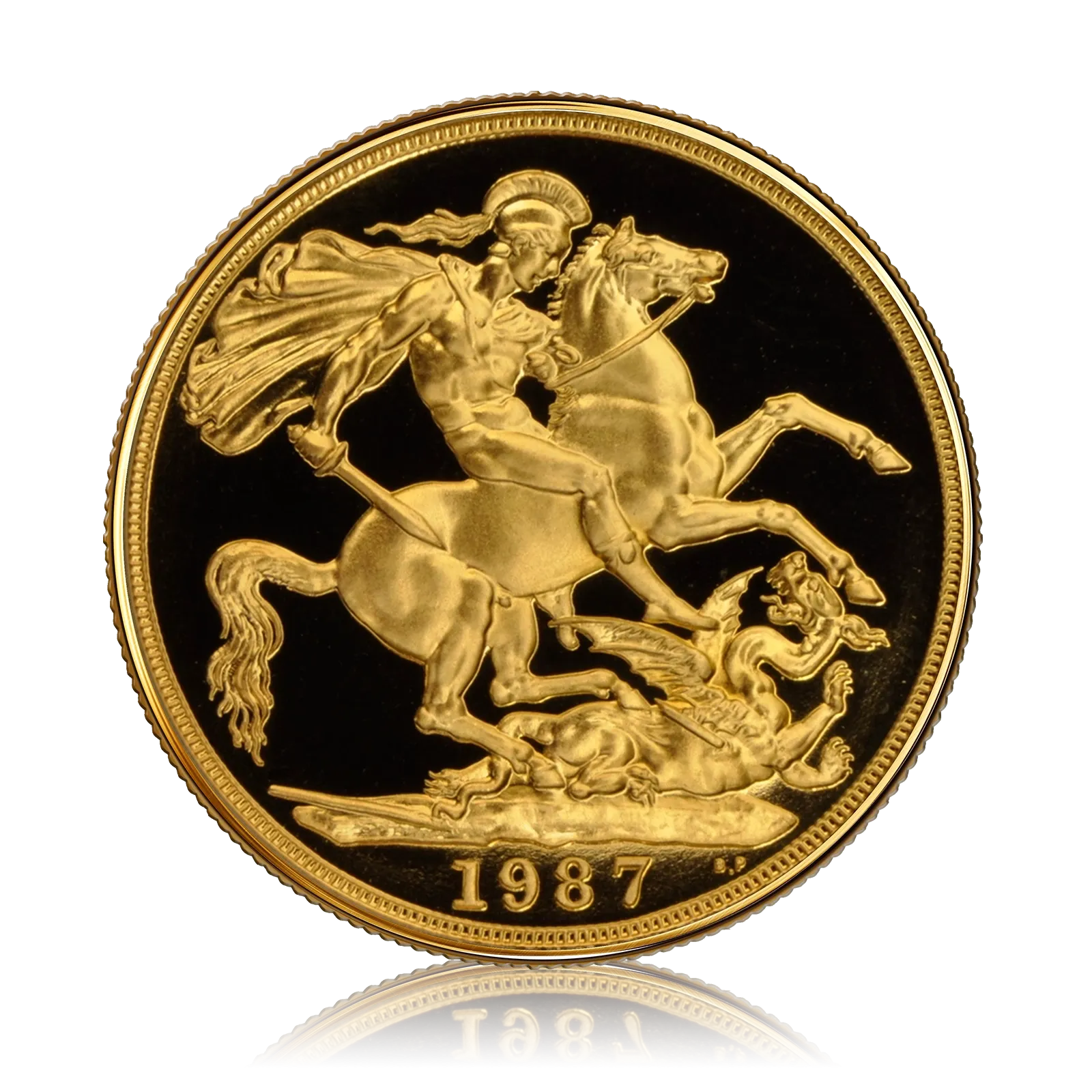 Gold Proof Double Sovereign Queen Elizabeth ll Third Head (1987)