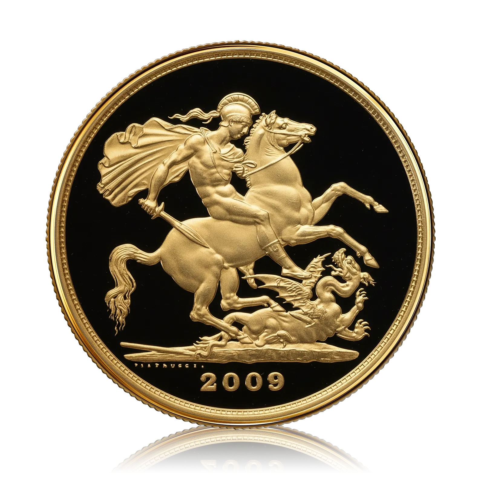 Gold Proof £5 Coin Quintuple Sovereign (2009)