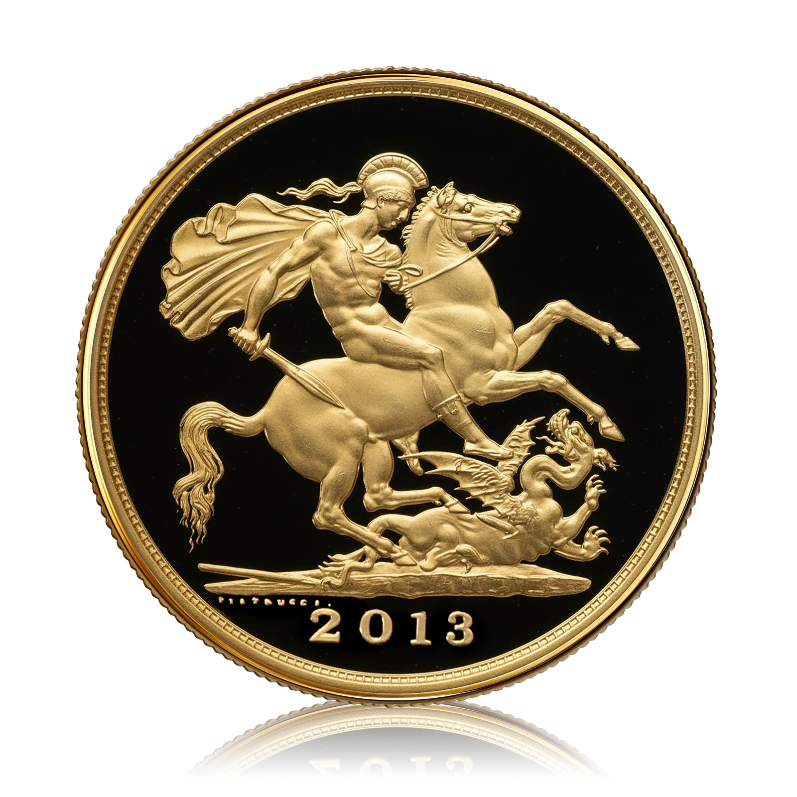 Gold Proof Quintuple Sovereign (2013)