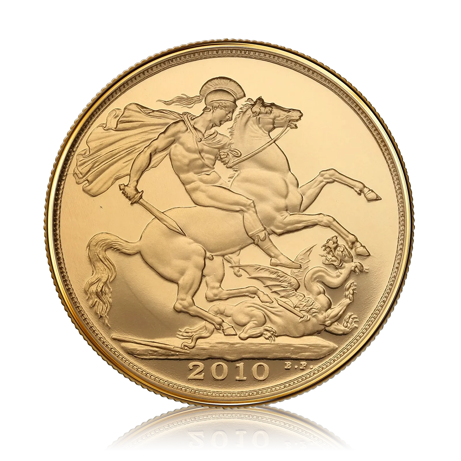 Gold Proof Double Sovereign (2010)
