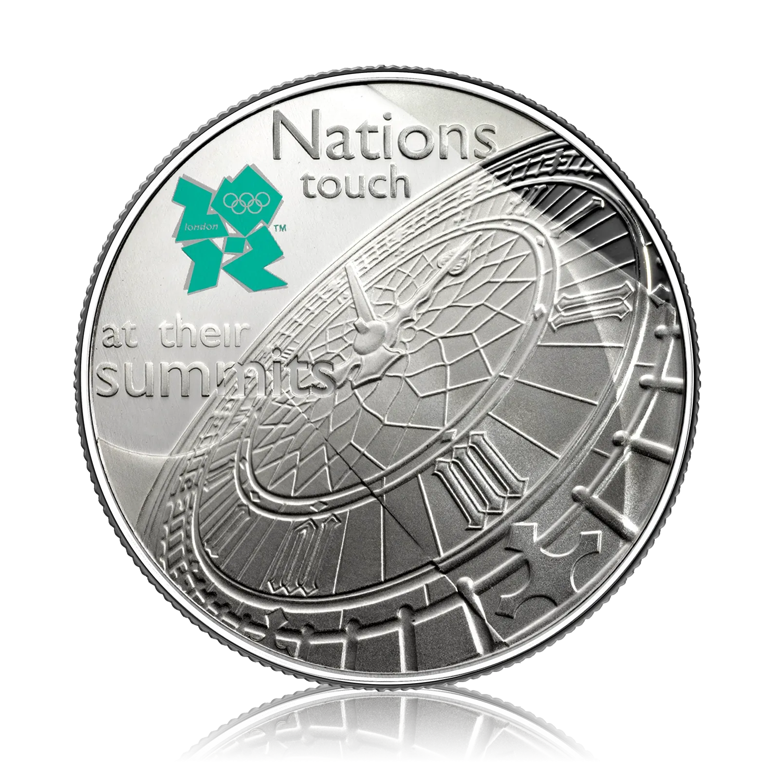 London Olympics British Commemorative Silver Coin (2009)