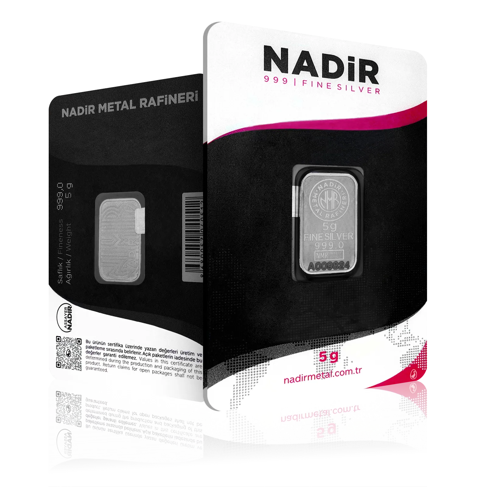 5g Nadir Investment Silver Bar (999.9)